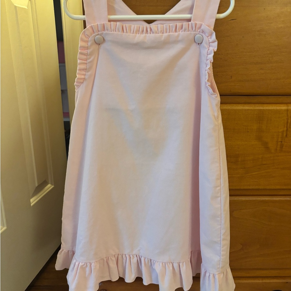 Petit Ami Light Pink Cotton Jumper Dress